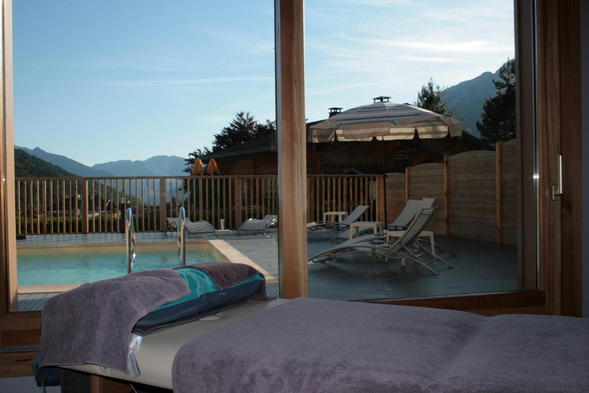 Logis Hotel & Spa Beau-Site Saint-Jean-de-Sixt Exterior foto