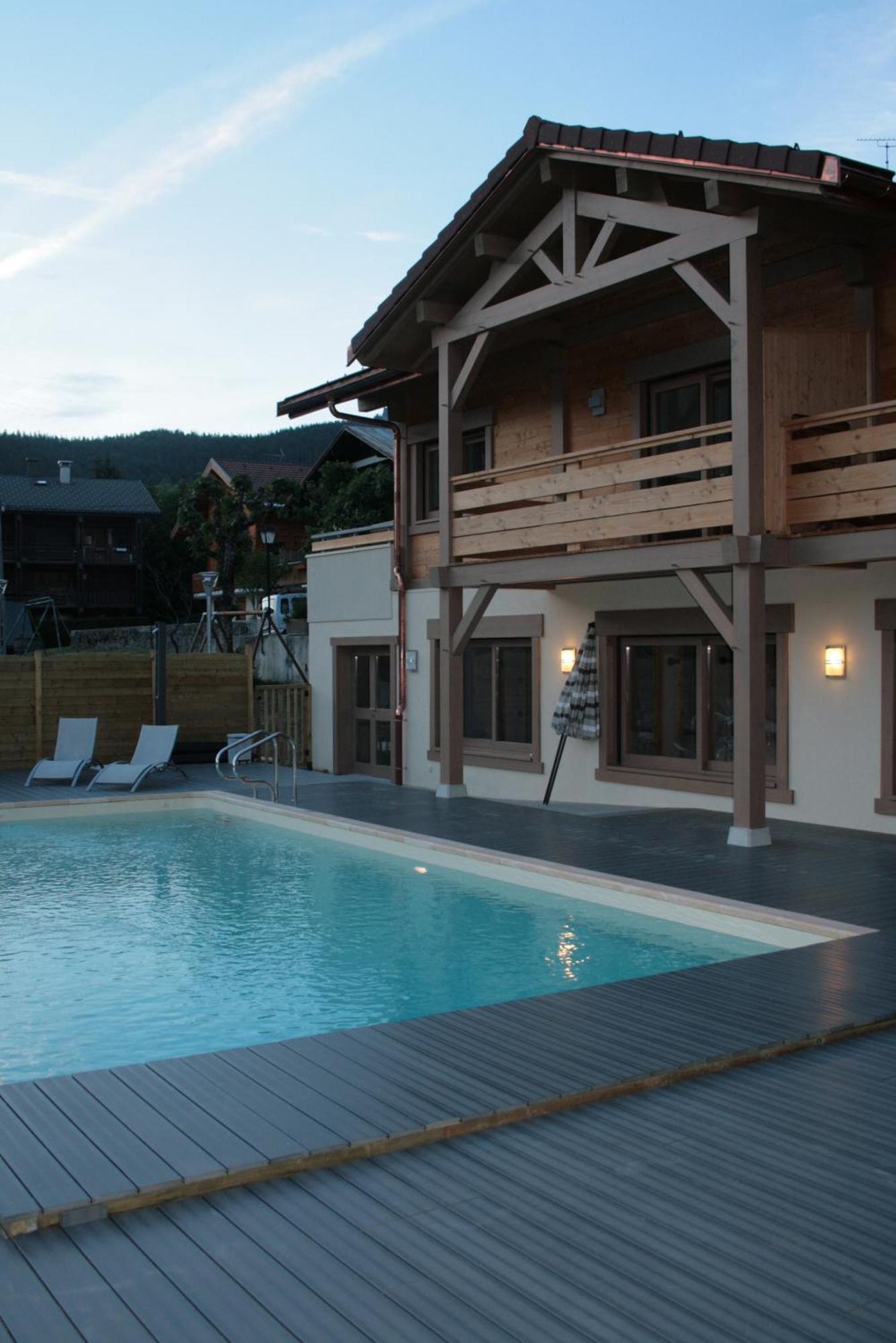 Logis Hotel & Spa Beau-Site Saint-Jean-de-Sixt Exterior foto
