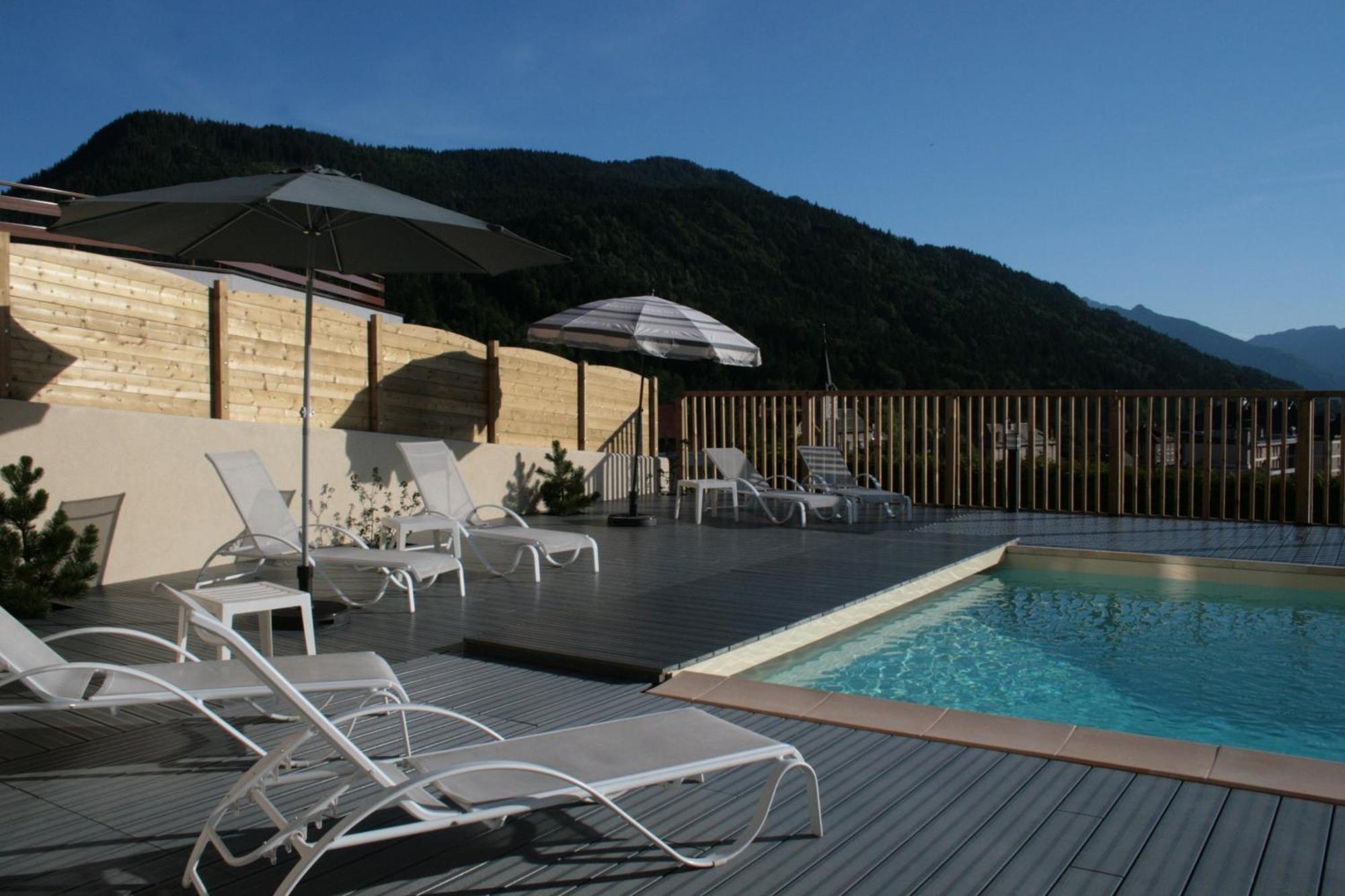 Logis Hotel & Spa Beau-Site Saint-Jean-de-Sixt Exterior foto