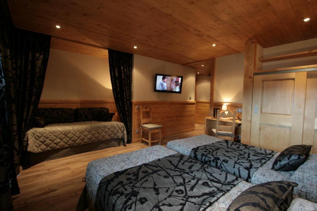 Logis Hotel & Spa Beau-Site Saint-Jean-de-Sixt Habitación foto