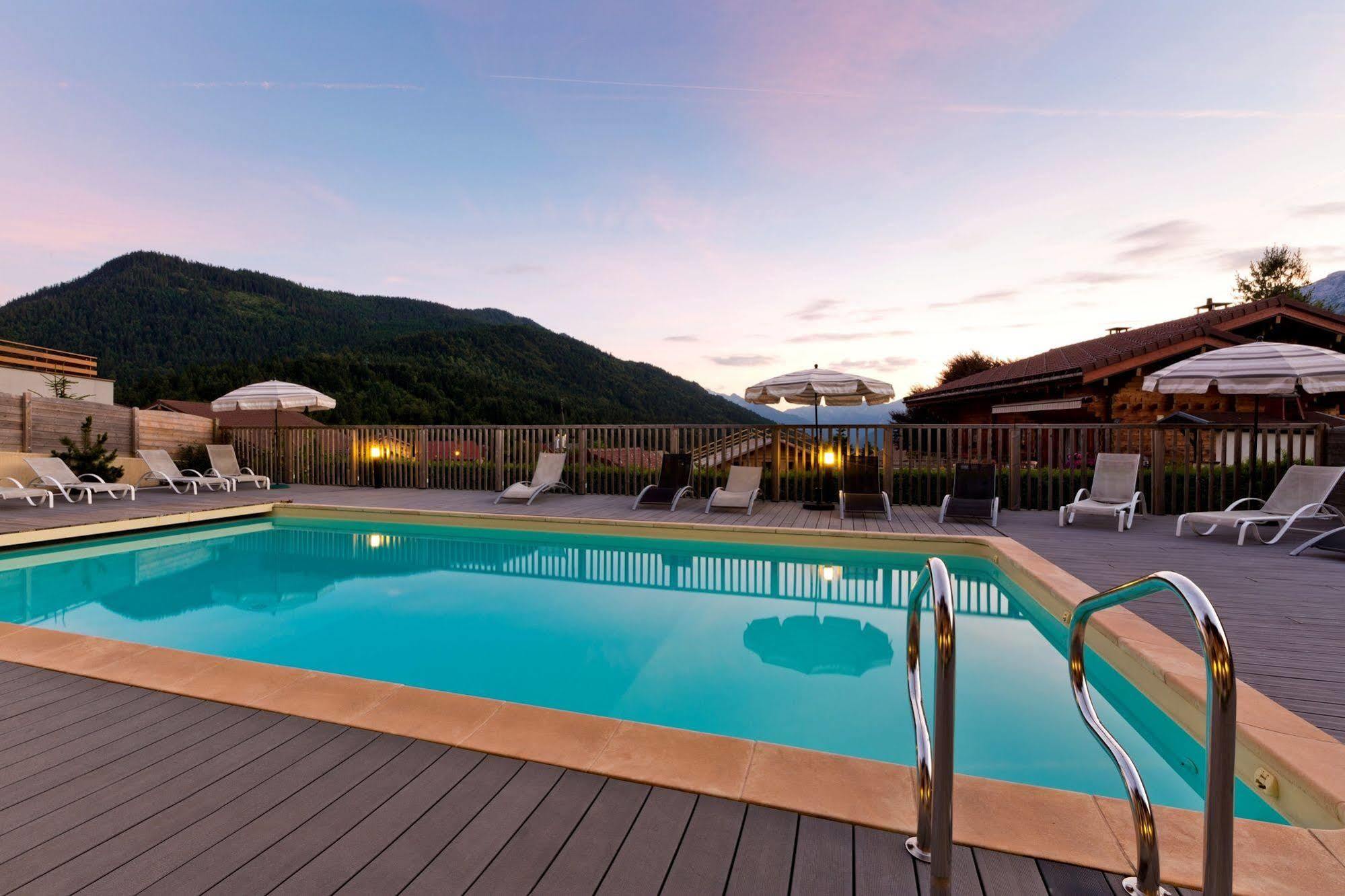 Logis Hotel & Spa Beau-Site Saint-Jean-de-Sixt Exterior foto