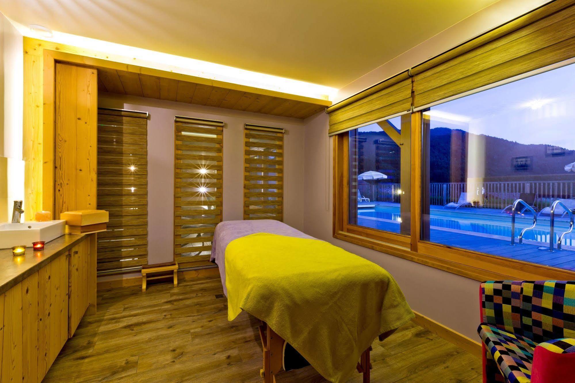 Logis Hotel & Spa Beau-Site Saint-Jean-de-Sixt Exterior foto