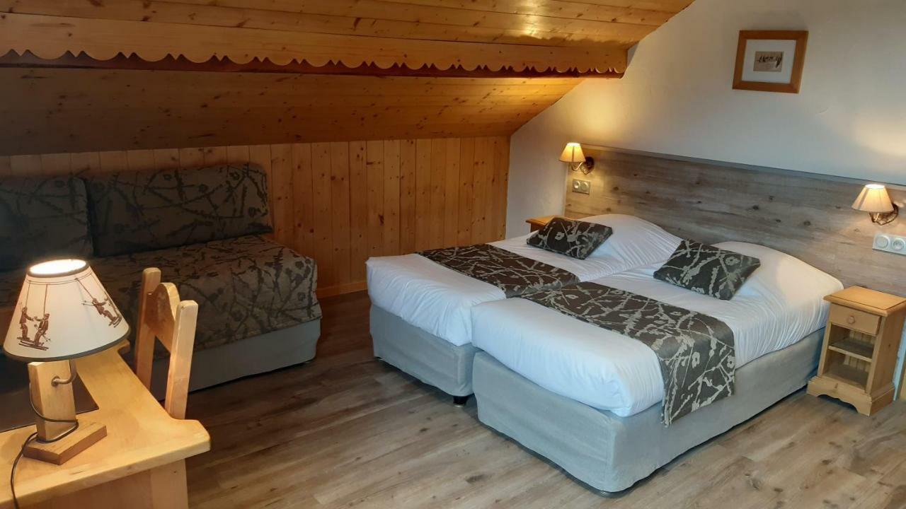 Logis Hotel & Spa Beau-Site Saint-Jean-de-Sixt Exterior foto